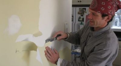 Снятие обоев